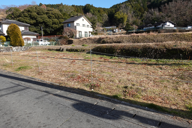 伊豆市湯ヶ島にある土地の外観写真