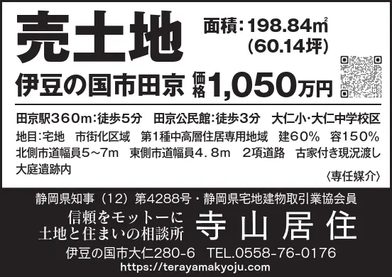 伊豆日日新聞1月29日の広告